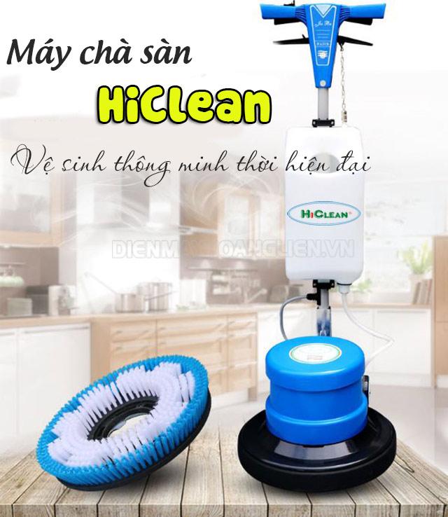 HiClean là thương hiệu máy chà sàn đang khá được ưa chuộng