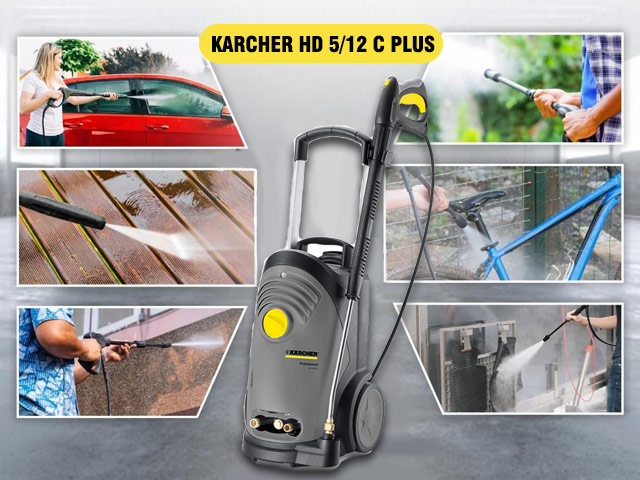Ứng dụng Máy rửa xe Karcher HD 5/12 C Plus