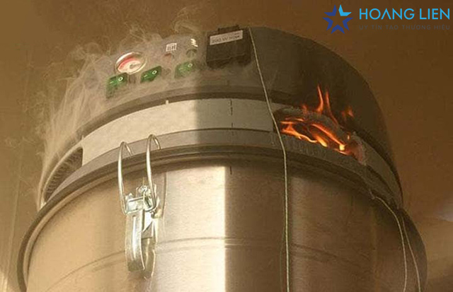 Khắc phục máy hút bụi công nghiệp bị cháy