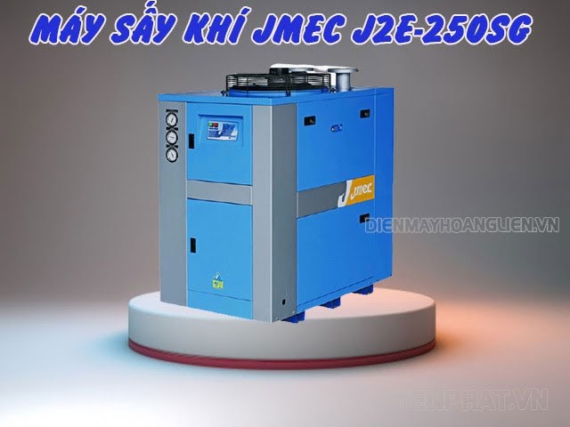 Máy sấy khí Jmec J2E-250SG là sự lựa chọn hàng đầu của khách hàng
