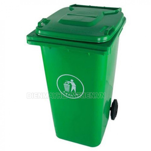 Thùng rác nhựa HDPE 120l