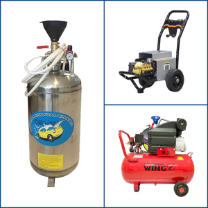 Bộ thiết bị rửa xe máy