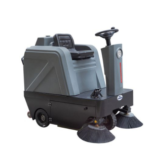 Xe quét rác nhà xưởng ngồi lái Kumisai KMS 1250E - Pin Litium