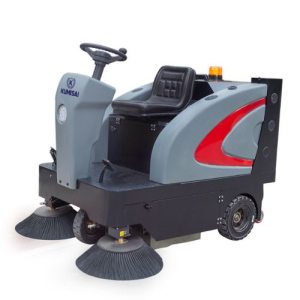 Xe quét rác ngồi lái Kumisai KMS 1350E - Pin Litium
