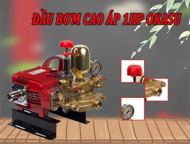 Những đầu bơm rửa xe 1HP đang LÀM MƯA LÀM GIÓ hiện nay