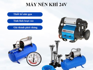 Top 2 máy nén khí 24V chính hãng & Cập nhật giá mới nhất