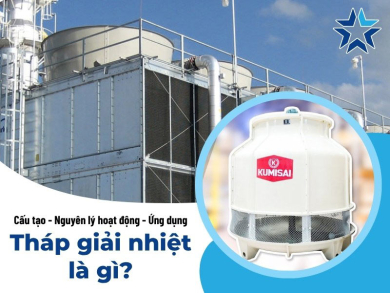 Tháp giải nhiệt là gì? Nguyên lý, cấu tạo, ứng dụng chi tiết