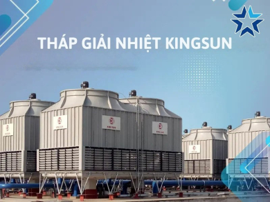 Tháp giải nhiệt Kingsun – Hiệu suất cao, bền bỉ, tiết kiệm