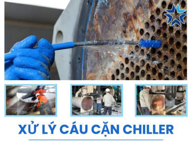 Tops công nghệ xử lý cáu cặn chiller hiệu quả, an toàn nhất