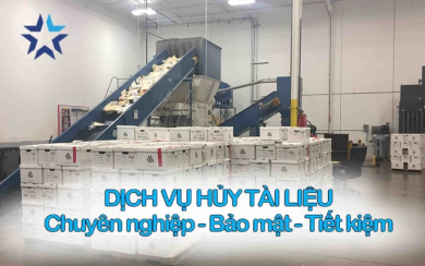 Dịch vụ huỷ tài liệu, hồ sơ: 5 nguyên tắc đảm bảo tính bảo mật