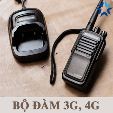 Bộ đàm 4G, 3G thế hệ bộ đàm cải tiến vượt trội hiện nay