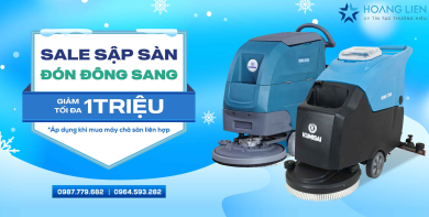 Giảm giá lên đến 1 triệu đồng khi mua Máy chà sàn liên hợp