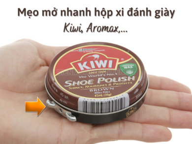 [MÁCH BẠN] Cách mở hộp xi đánh giày MỚI 
