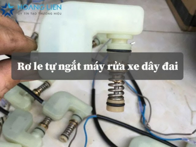 Sự cần thiết của rơ le tự ngắt máy rửa xe dây đai, cao áp, mini hiện nay