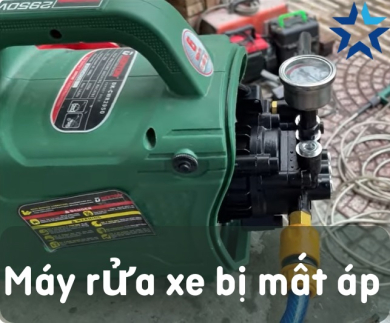 Cách sửa chữa máy rửa xe không lên áp, bị mất áp hiệu quả 100%