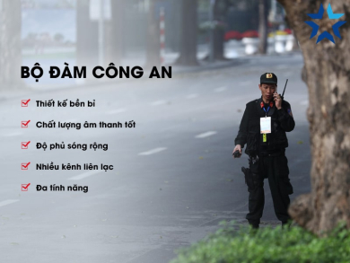 TOP 5 bộ đàm cảnh sát, công an chất lượng, đáng mua nhất 2026