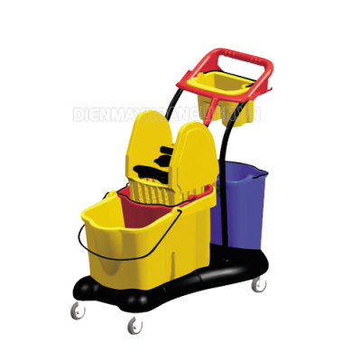 Xe vắt móp đôi