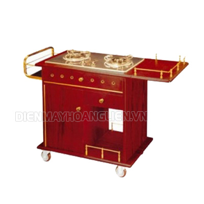 Tủ bếp ga đôi di động giá rẻ WY-22