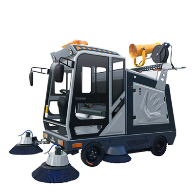 Xe quét rác công nghiệp ngồi lái Kumisai KMS 2300