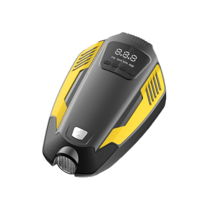 Máy bơm lốp ô tô điện tử ATJ-1466 - Có đèn pin, tự ngắt và cài đặt cân hơi (Điện 12V)