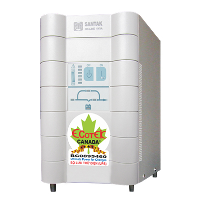 Bộ lưu điện UPS Santak True Online C1K