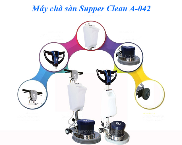 Máy chà sàn công nghiệp Supper Clean A-042