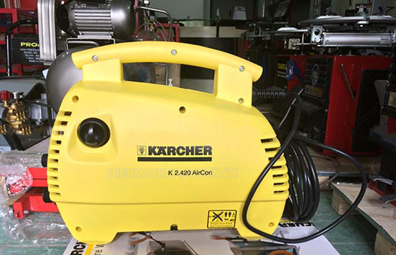 sử dụng máy rửa xe Karcher K2 420 Air Con