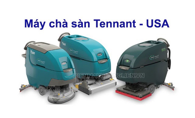 Máy chà sàn Tennant đến từ USA mang lại hiệu quả làm việc cao