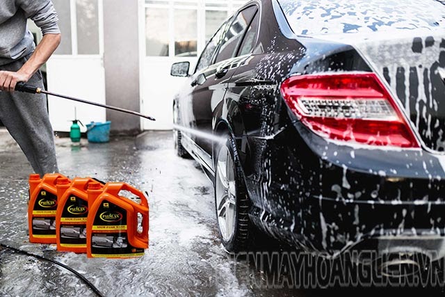 Giải pháp rửa xe tối ưu - nước rửa xe thương hiệu Pallas
