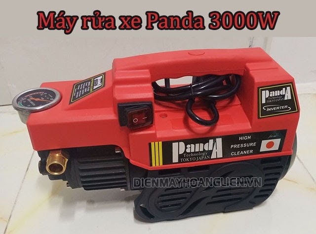 Máy xịt rửa xe Panda 3000w