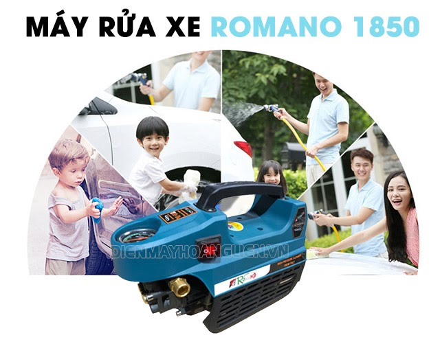 máy rửa xe romano 1850