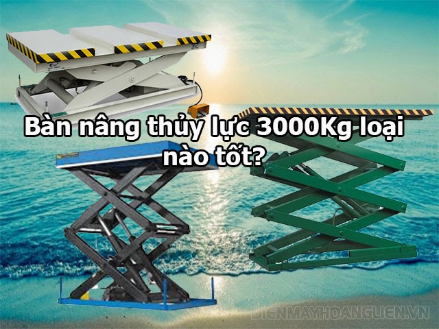 bàn nâng thủy lực 3000kg