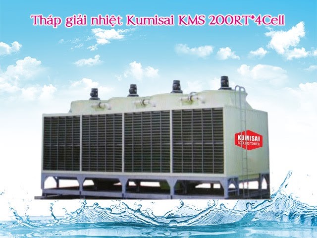 Tháp giải nhiệt Kumisai KMS 200RT 4Cell
