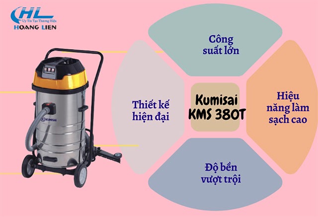 Kumisai KMS 380T sở hữu nhiều đặc điểm nổi bật