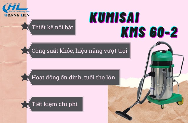 Kumisai KMS 60-2 sở hữu nhiều ưu điểm vượt trội
