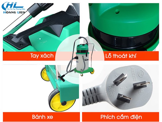 máy hút bụi công nghiệp Kumisai KMS-603J