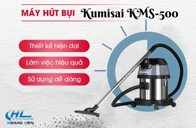 ưu điểm của máy hút bụi công nghiệp KMS-500