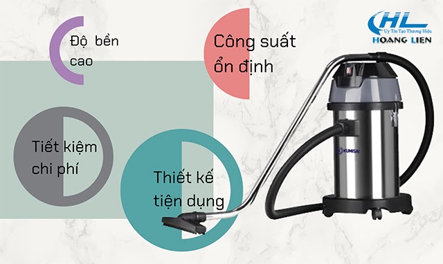máy hút bụi Kumisai KMS-501 có nhiều ưu việt vượt trội