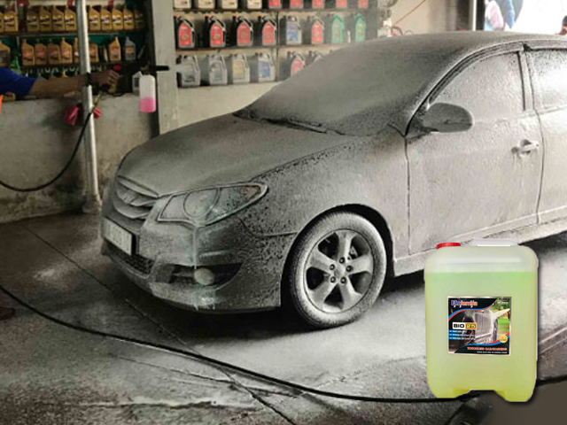 Cách sử dụng dung dịch rửa xe không chạm BiO 25 - Can 20L