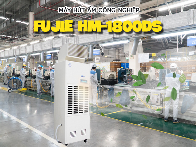Máy hút ẩm công nghiệp FujiE HM-1800DS