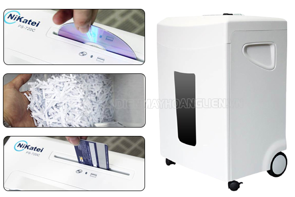 máy hủy giấy Nikatei PS-720C
