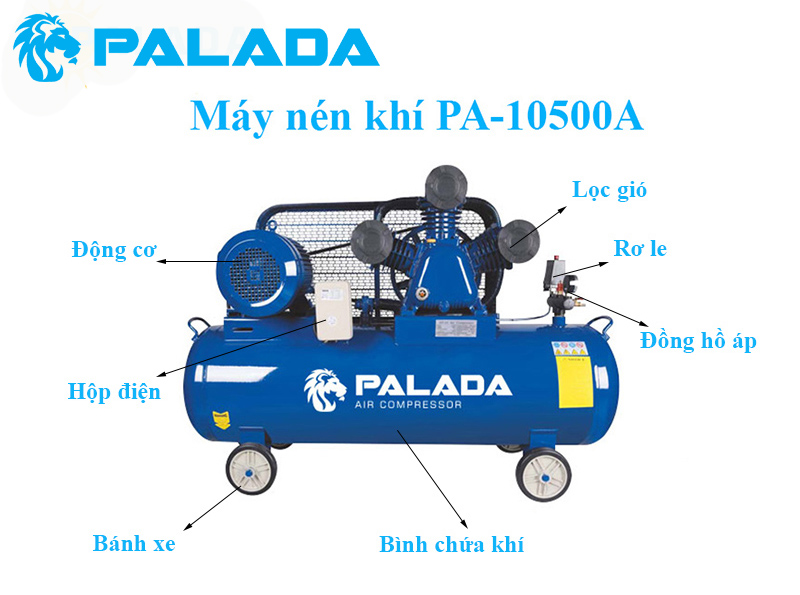 máy nén không khí Palada PA-10500A