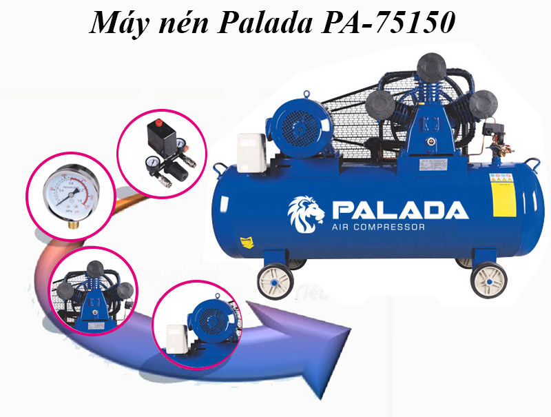 Máy nén khí Palada PA-75150