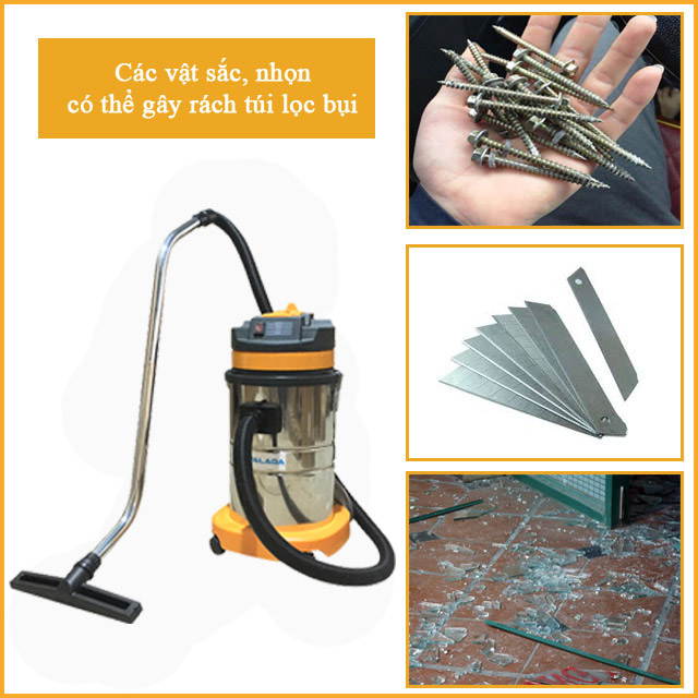 lưu ý khi sử dụng máy hút bụi nước Palada pd30