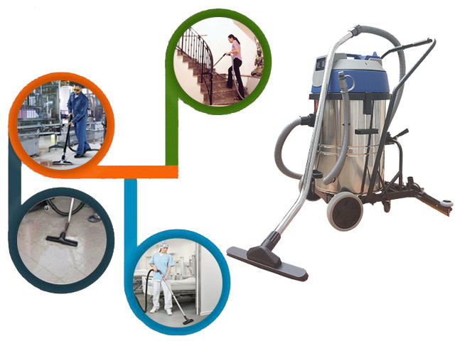 máy hút bụi PD 60-2 ứng dụng trong nhiều lĩnh vực