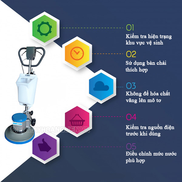 Đặc điểm vượt trội của máy chà sàn Kungfu Clean KF88