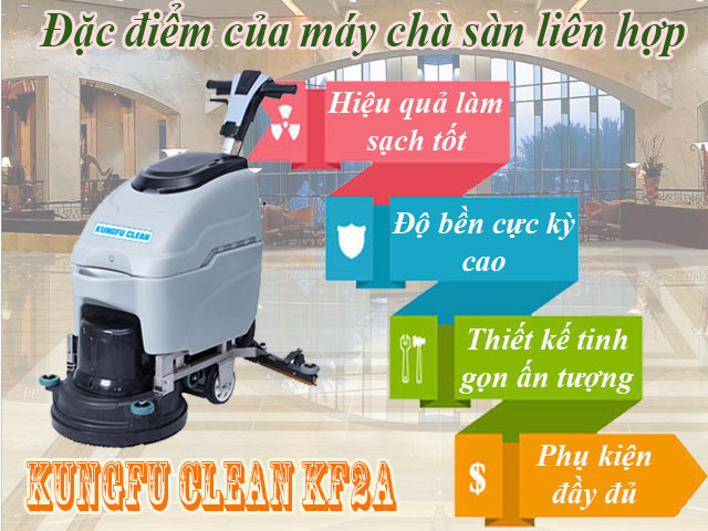 Đặc điểm nổi bật của model máy Kungfu Clean KF2A