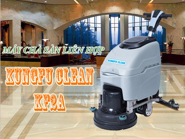 Hình ảnh của máy chà sàn liên hợp Kungfu Clean KF2A