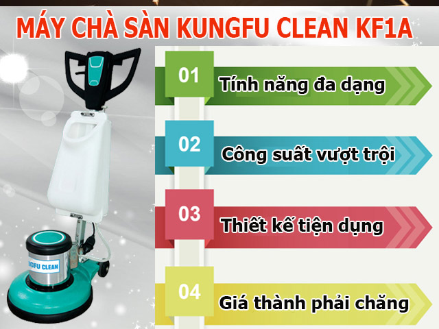 Lợi thế của model Kungfu Clean KF 1A