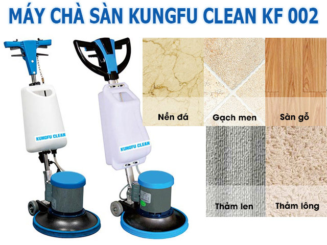 Công dụng của máy chà sàn Kungfu Clean KF-002